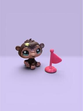 Littlest Pet Shop LPS Messiest Monkey #663